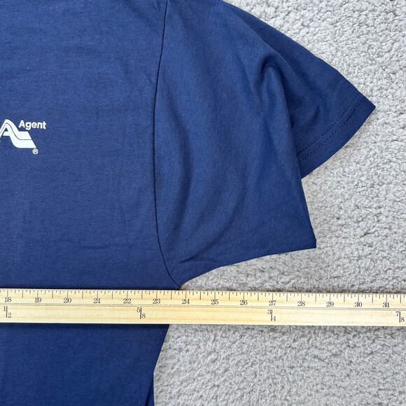 Atlas Van Lines World Class Moving Vtg T Shirt XL 90s Ballard Storage Transfer - Picture 5 of 7